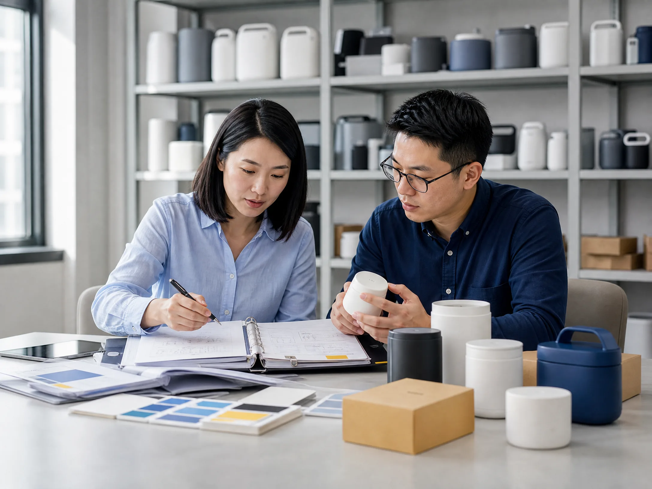 Brand team building a repeatable sample and quality workflow