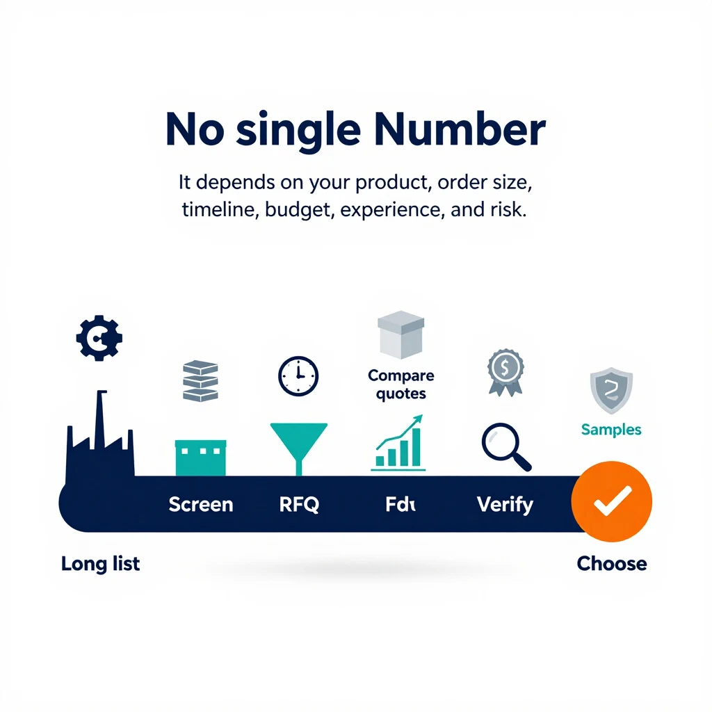 How Many Suppliers Should You Contact Before Choosing One?