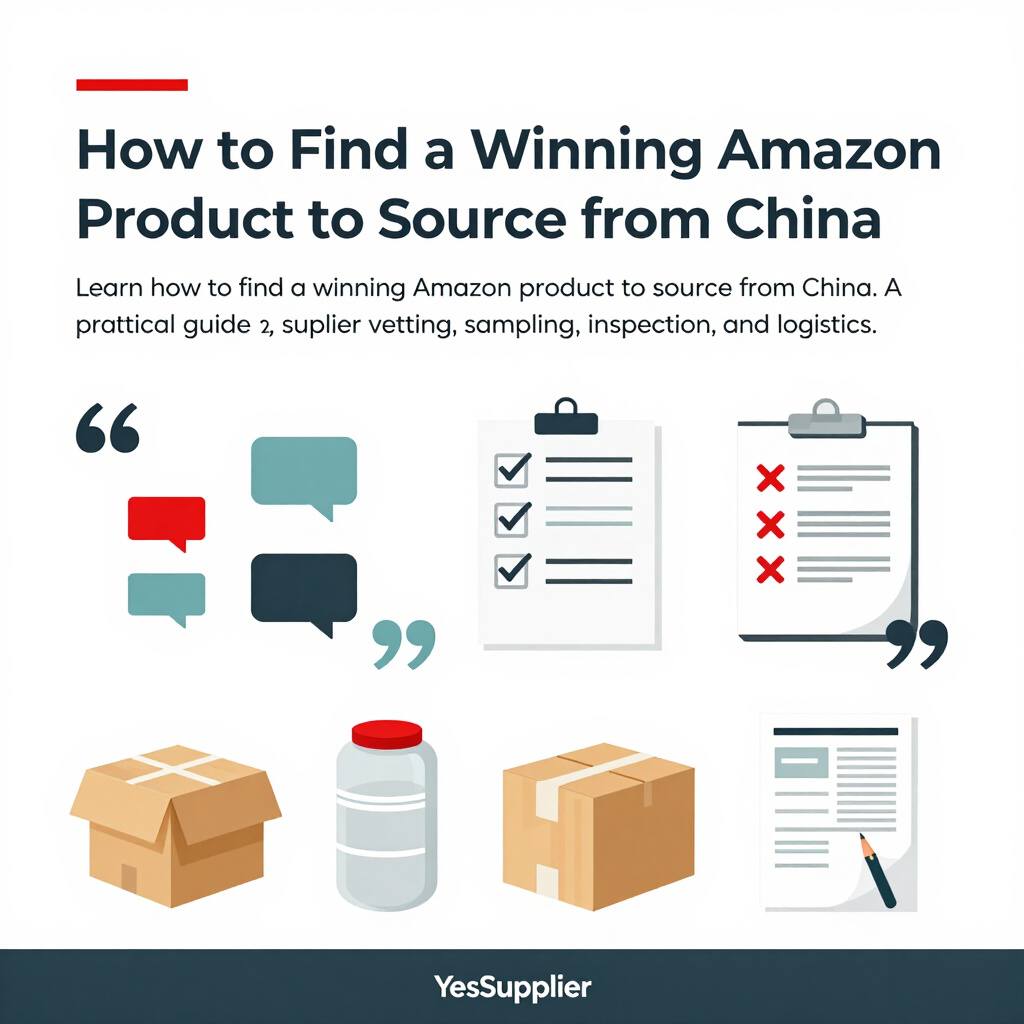 How to Find a Winning Amazon Product to Source from China