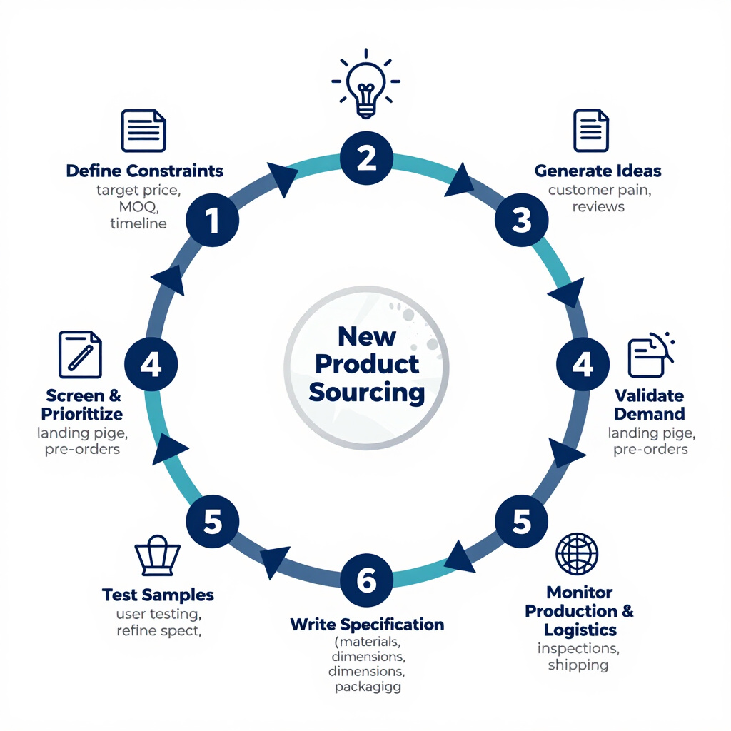 How to Source a Completely New Product Idea from Scratch